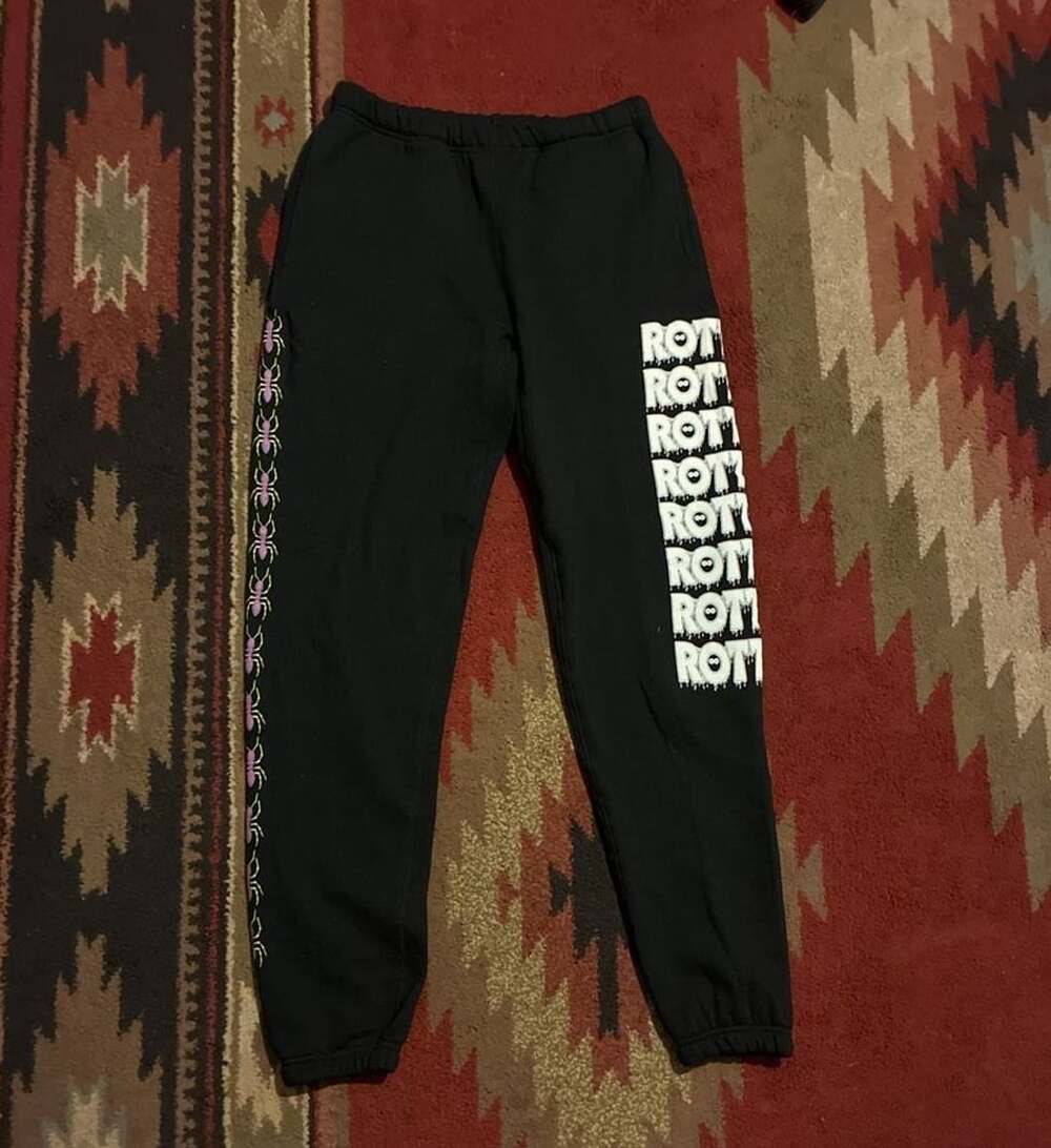 ROTTEN Sweatpants Size M Black